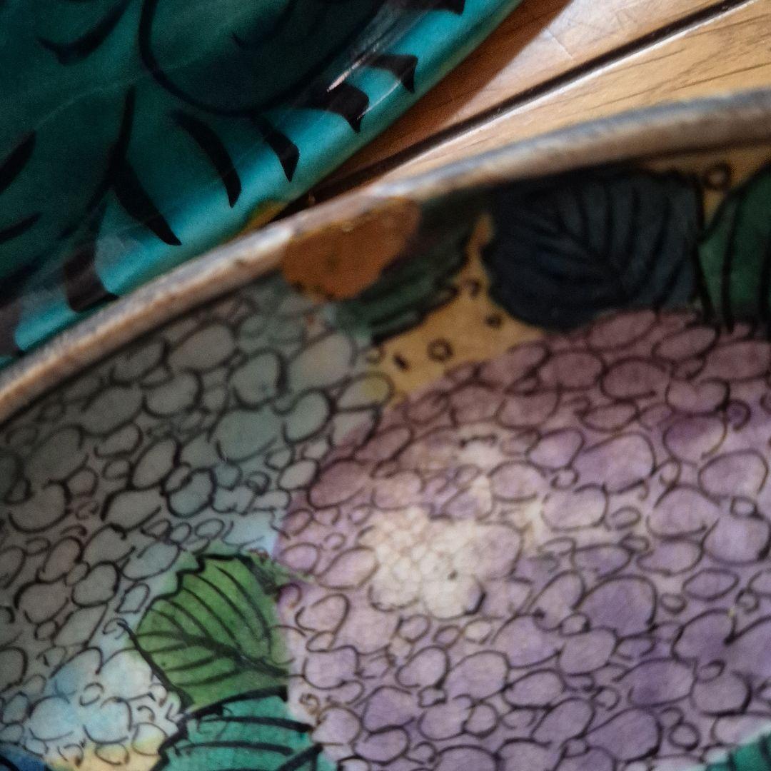 九谷焼 大皿オマケ付