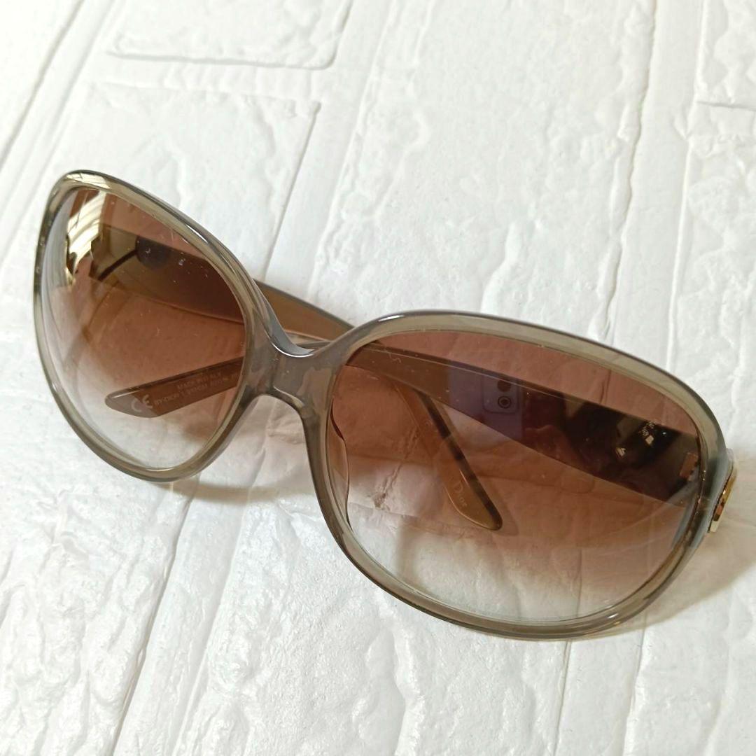588 クリスチャンディオール サングラス DIOR1 ダークブラウン イタリア