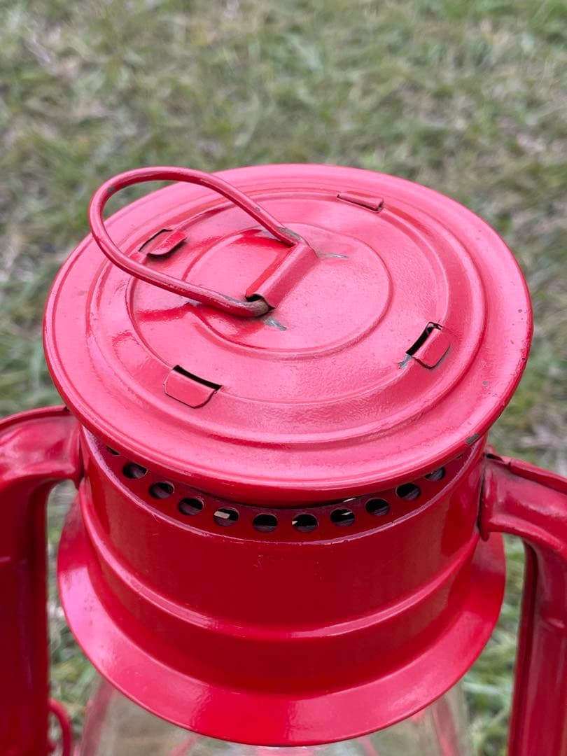 別所ランプ　No.500 ウィール 赤 オイルランタン 日本製