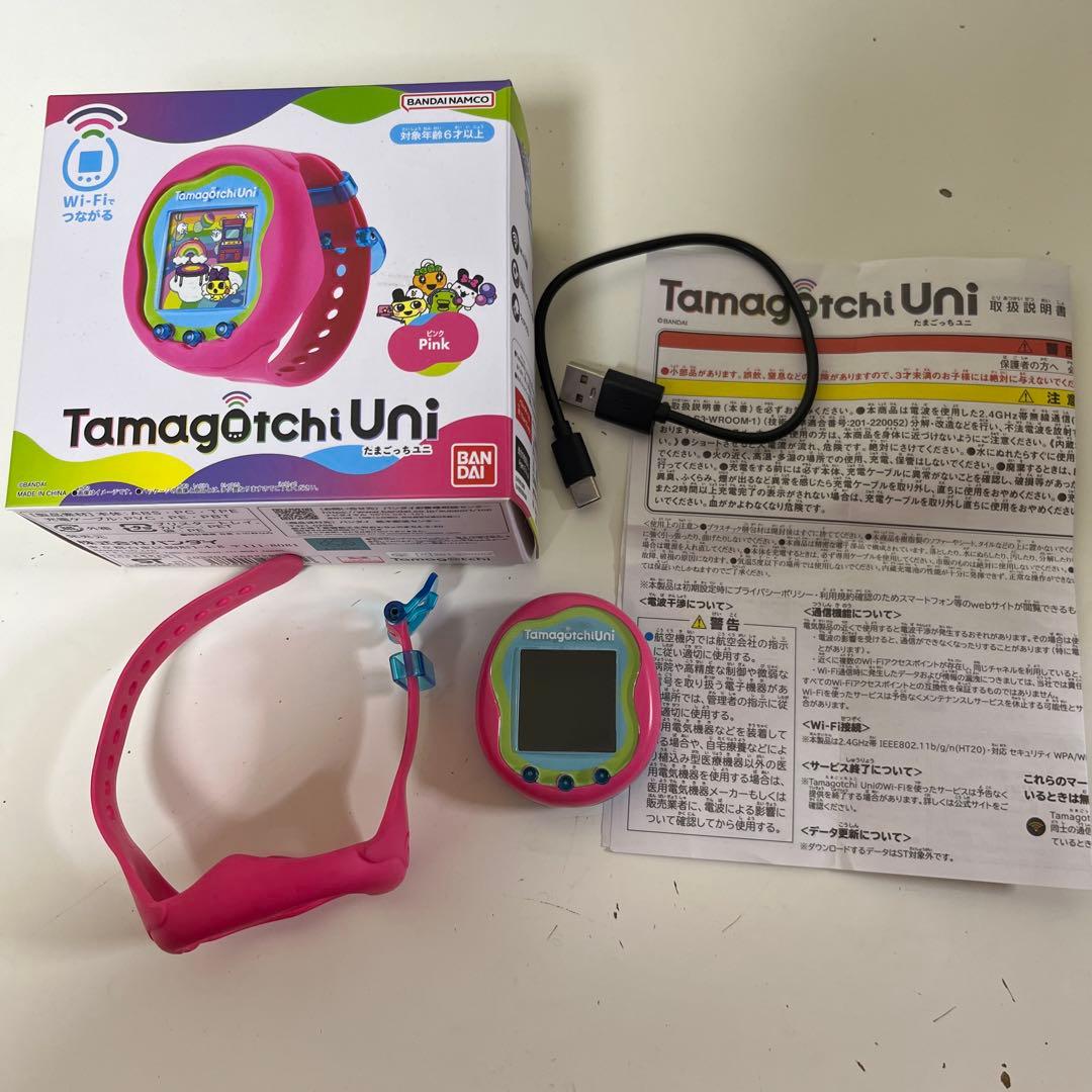 Tamagotchi Uni ピンク　箱・説明書付き