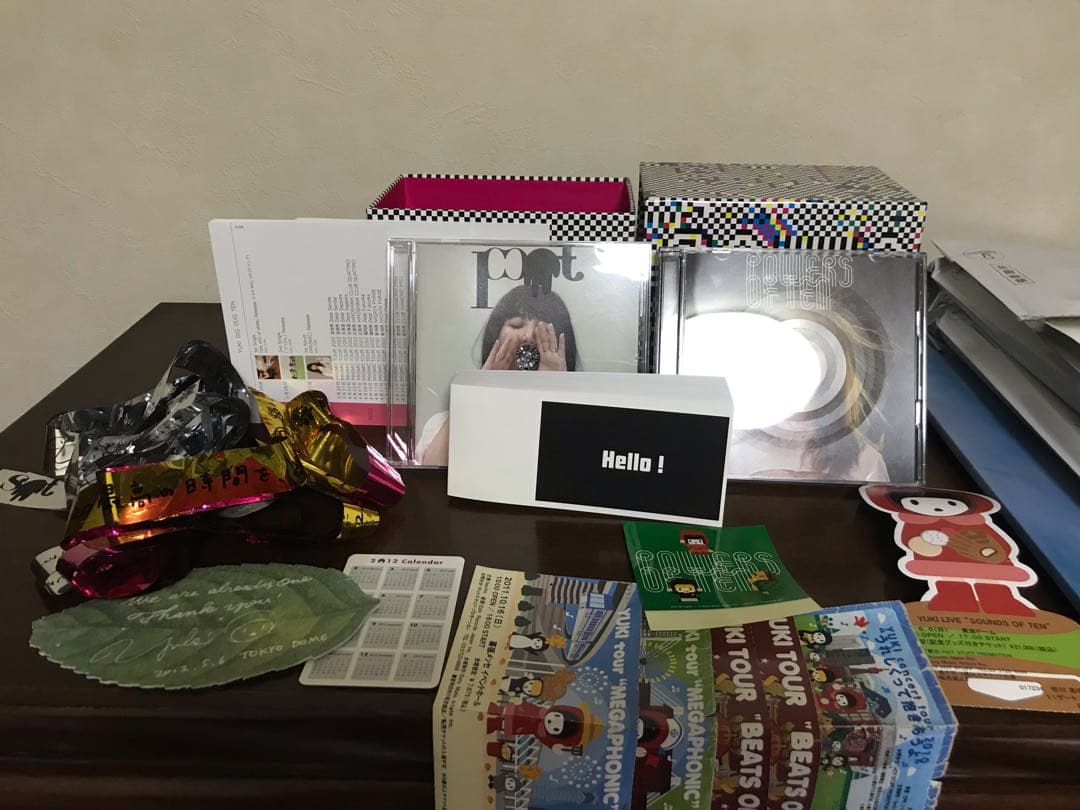 【値下げ中】もう手に入らない！！【YUKI】ファンクラブ記念グッズ