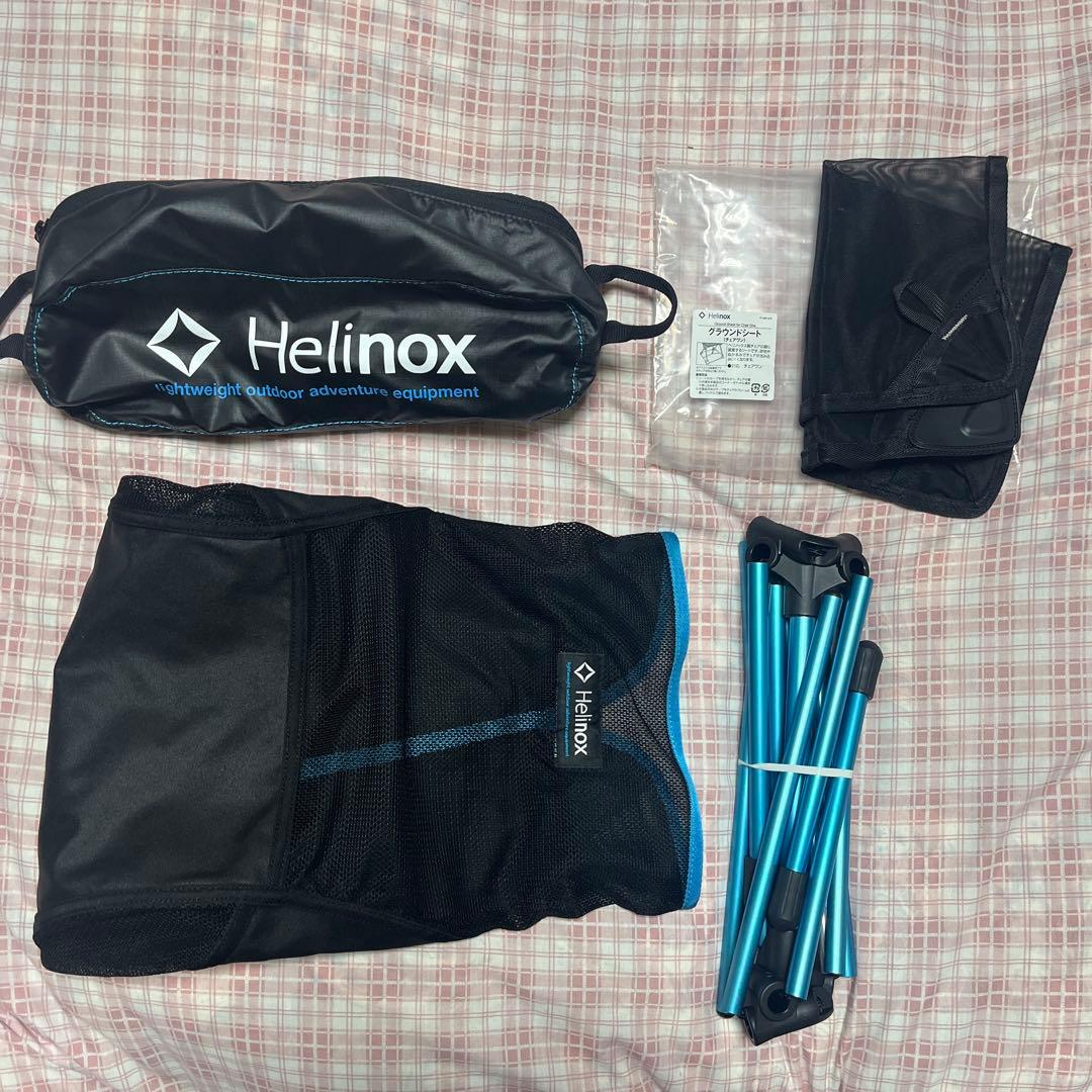 Helinox ヘリノックス チェアワン + 純正グランドシート 新品未使用