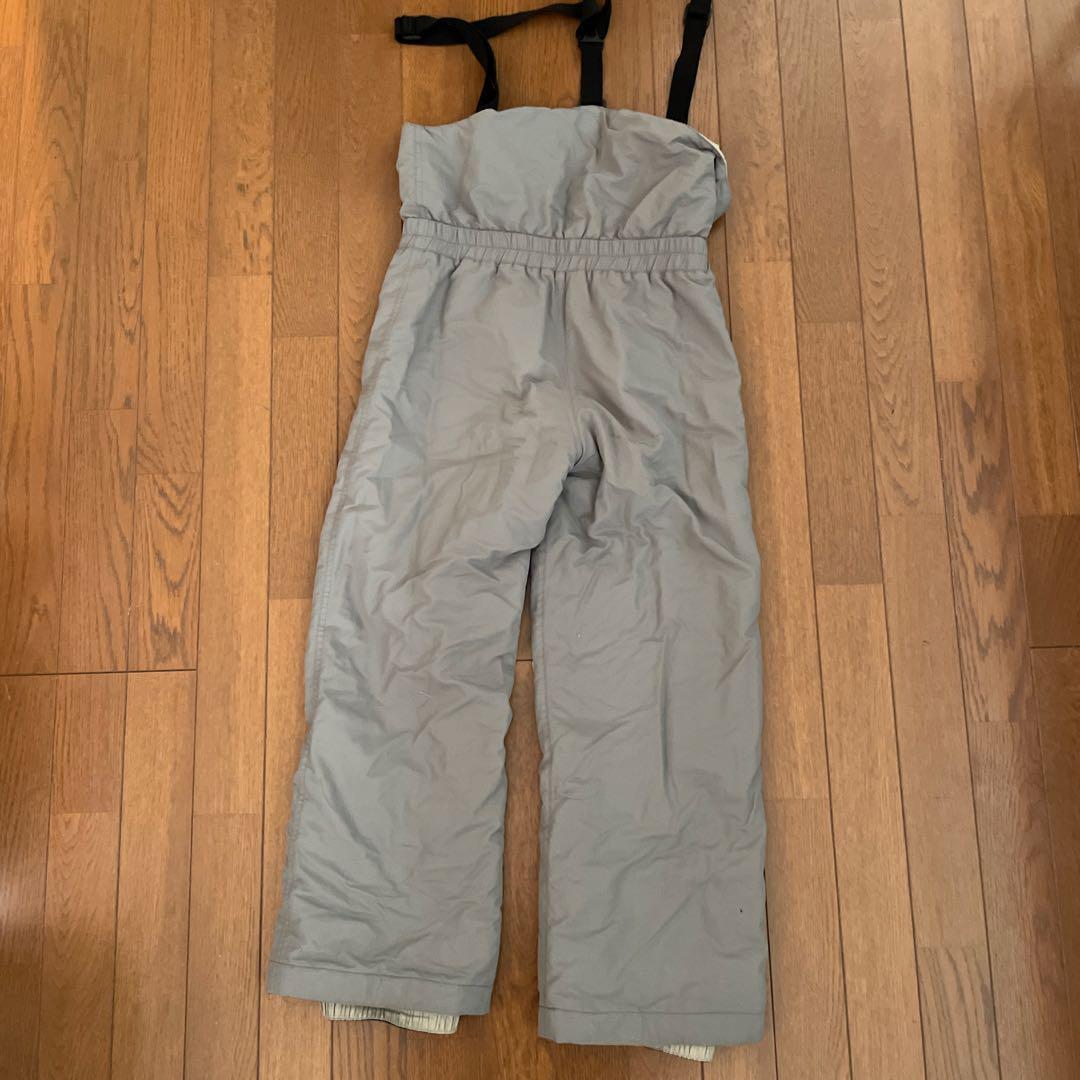 モンベル 子ども用スキーウェア 150cmブルー グレー キッズ　セットアップ