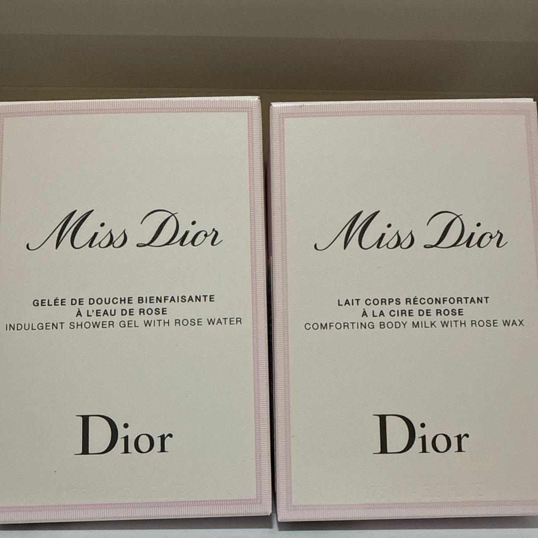 Miss Dior シャワージェル＆ボディミルク セット