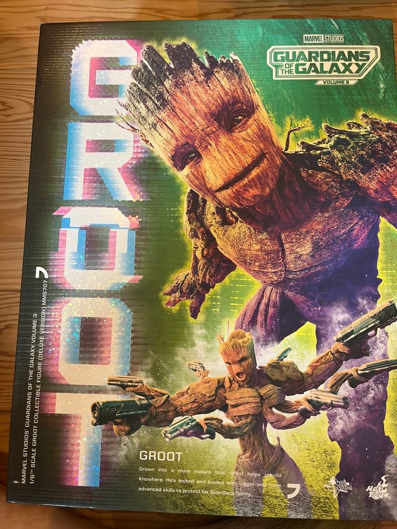 ホットトイズ　マーベル　ムービーマスターピース　グルート　dx版