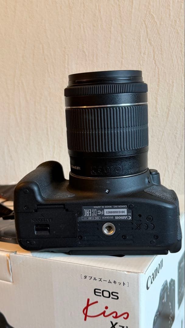 Canon EOS Kiss X7i ダブルズームキット 外部ステレオマイク付き