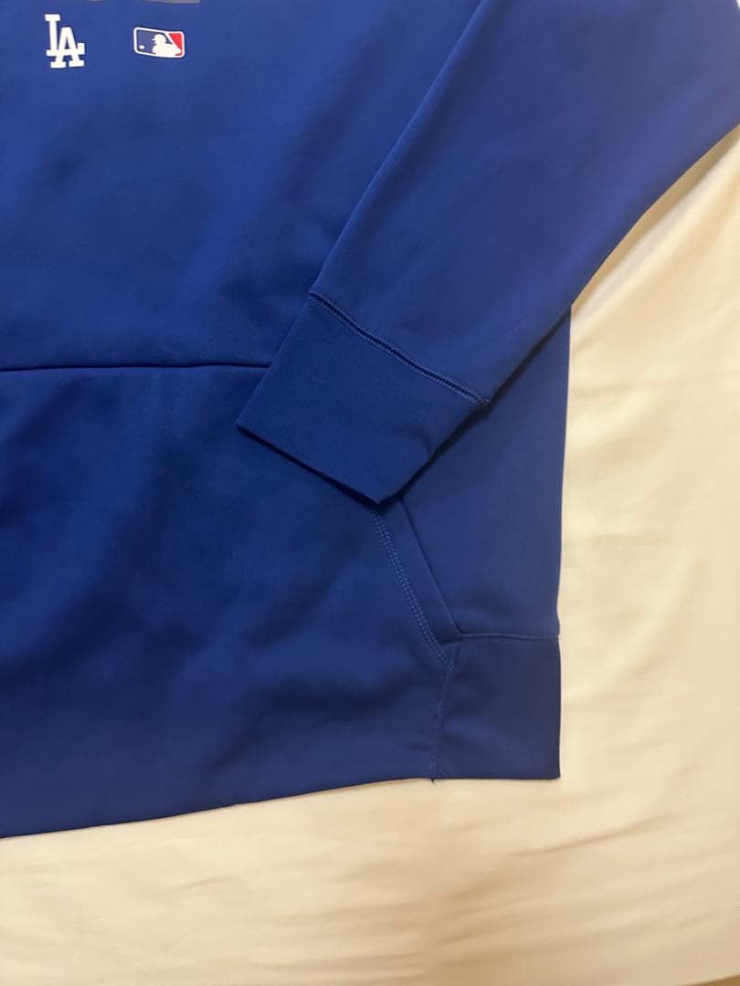 【正規品】ナイキ ドジャース パーカー オーセンティック Lサイズ
