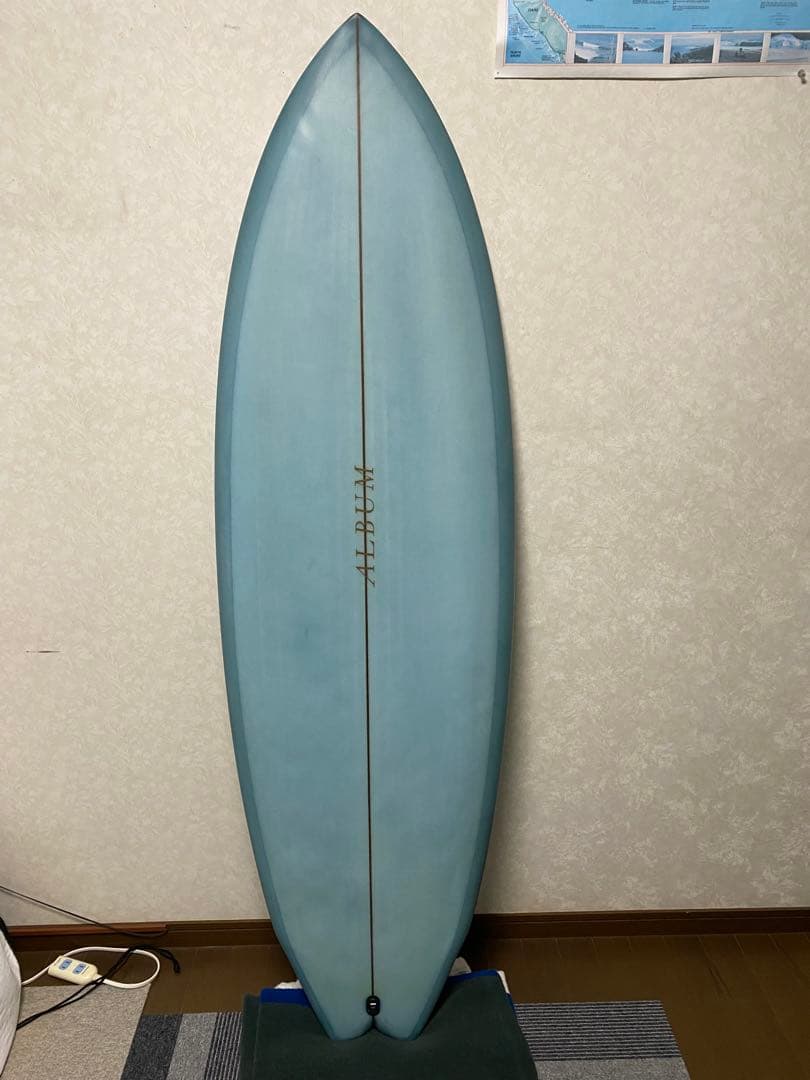 ALBUM surfboard Twins man 手渡し