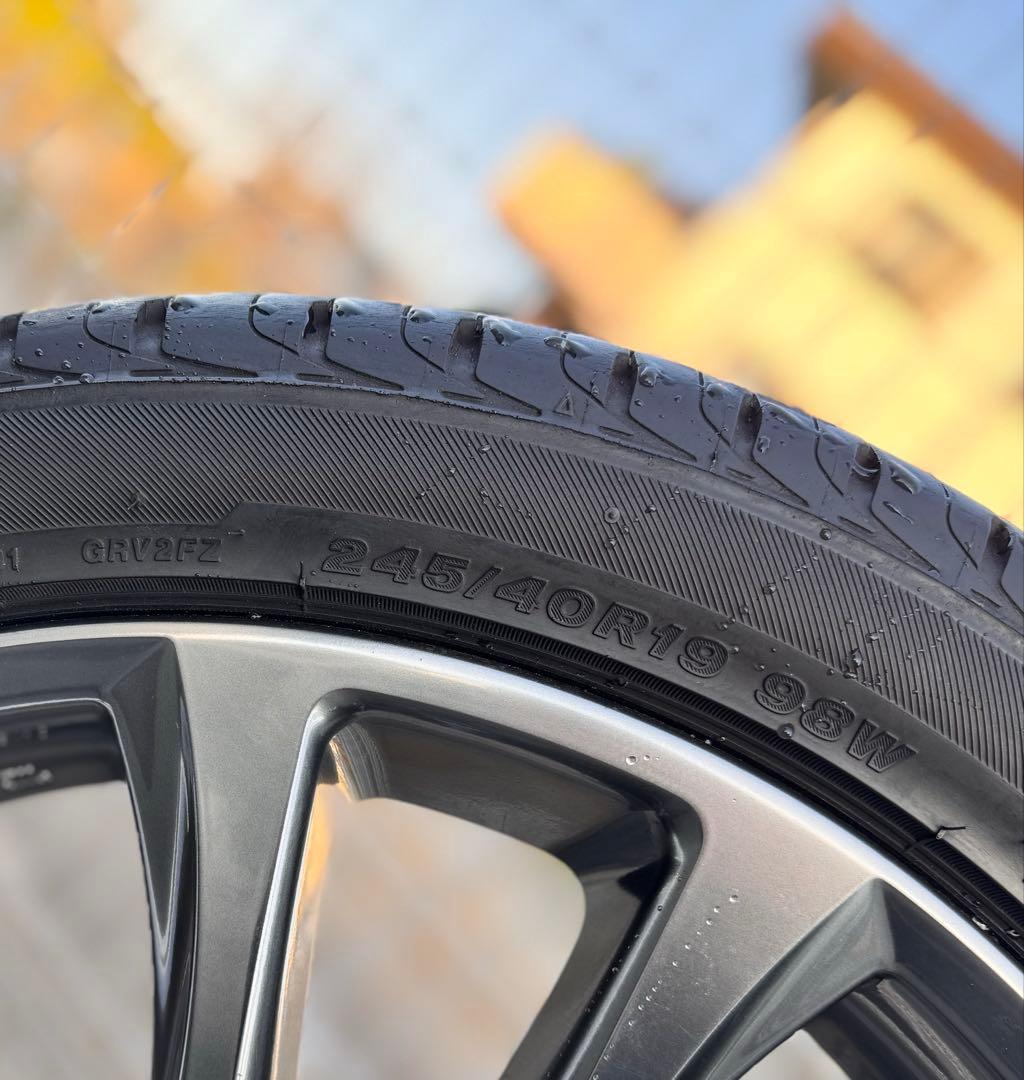 TRD TF5 19インチ Bridgestone REGNO サマータイヤ付き