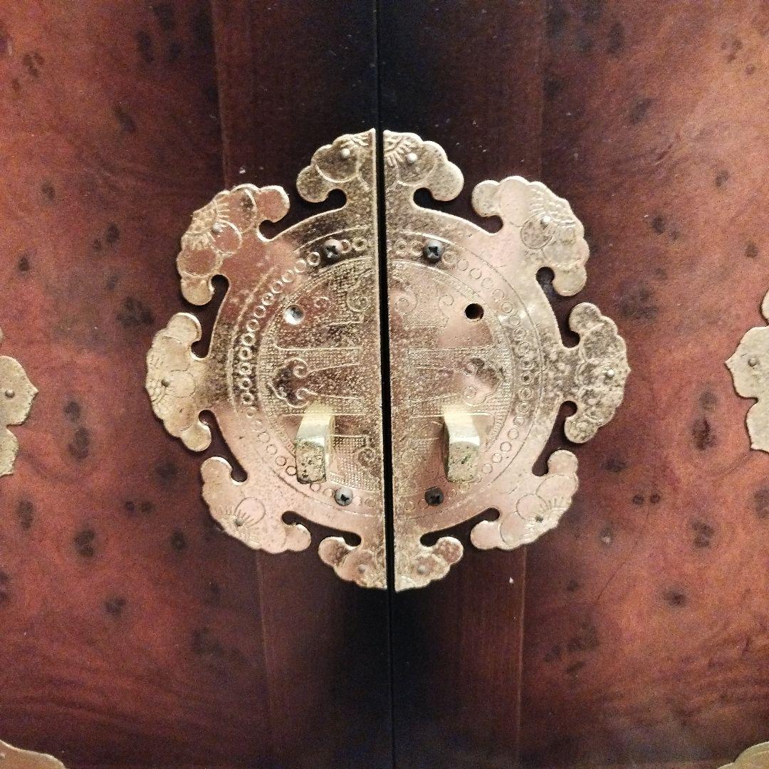 アジアン家具 木製 引き出し付き