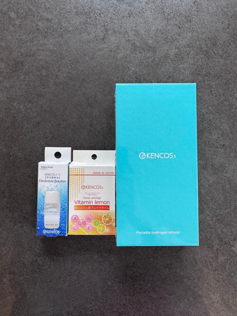 KENCOS3 ポータブル水素発生器 レッド