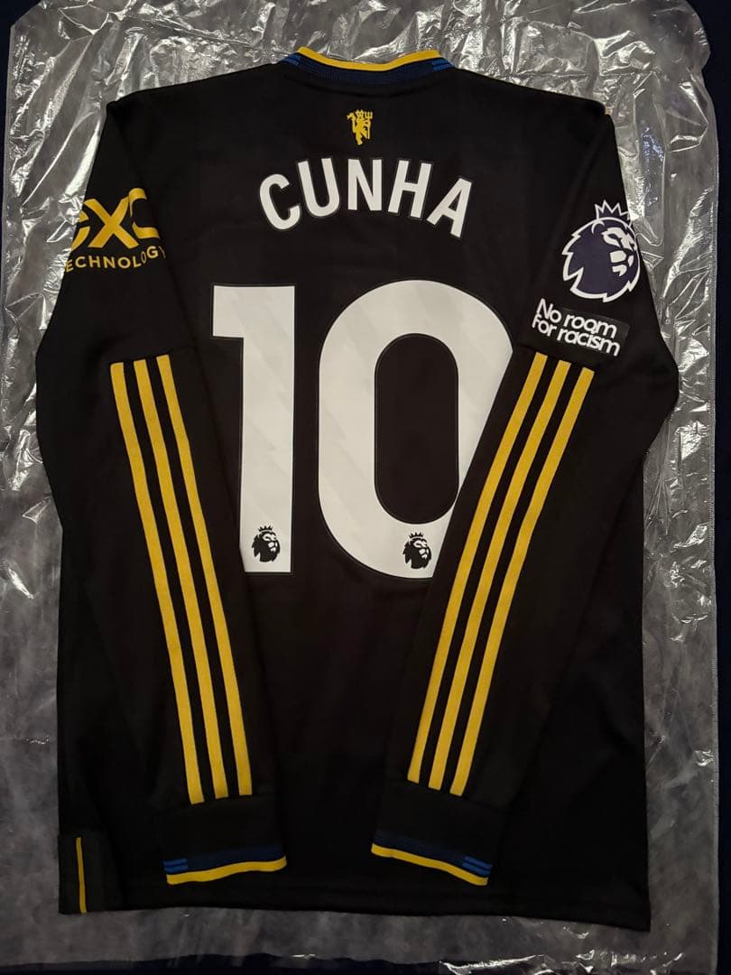 【完売品】マンチェスターU 25-26 3rd 長袖 オーセン クーニャ 試着済