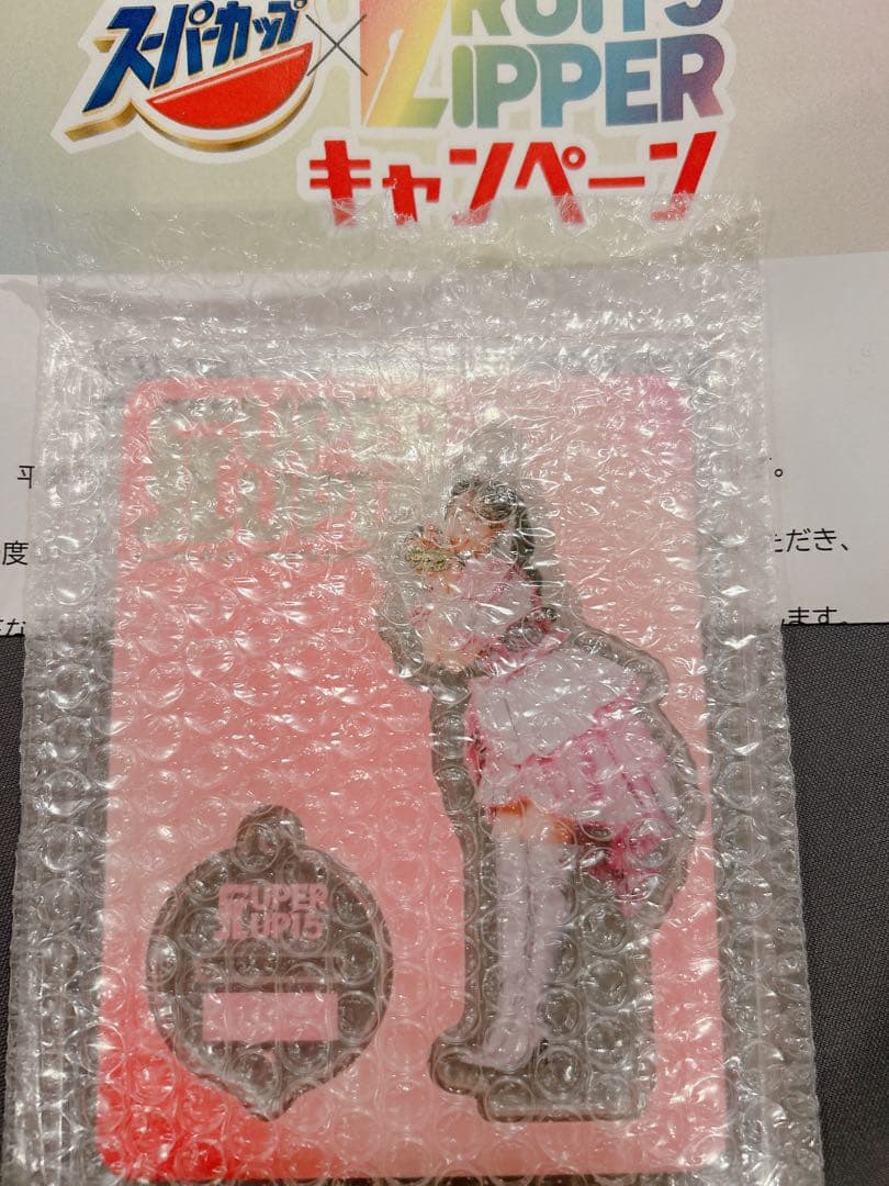 エースコック　松本かれん　FRUITSZIPPER アクスタ