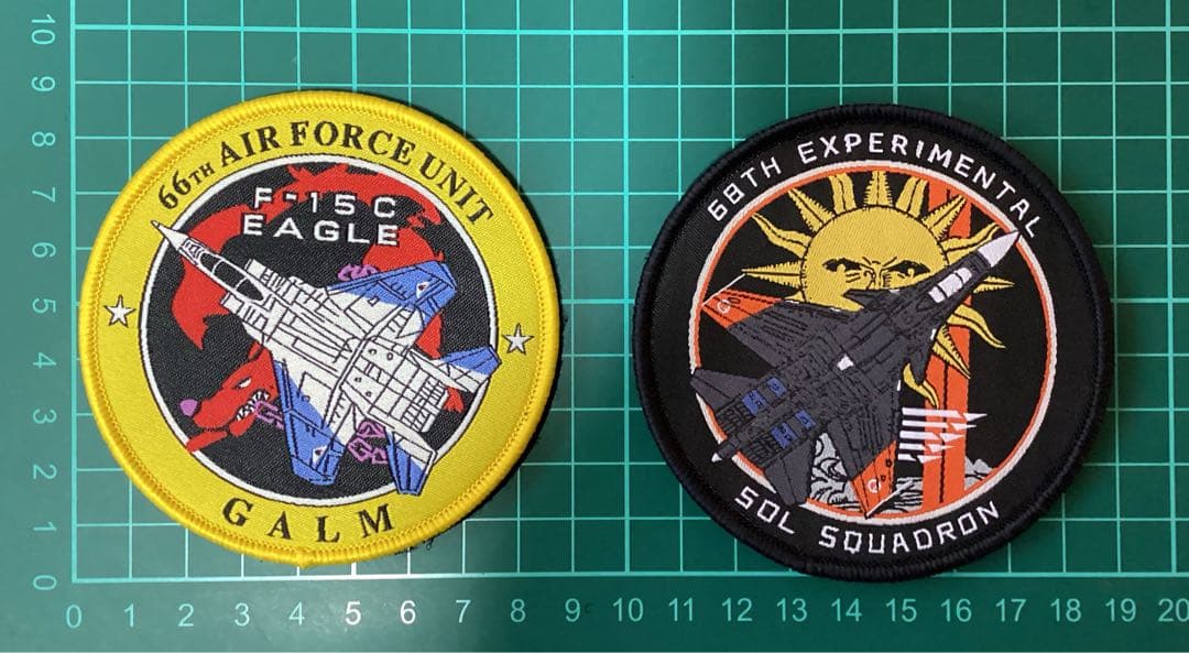 エースコンバット パッチ ベルクロ ワッペン10枚セット