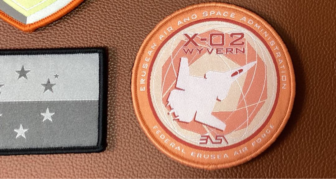 エースコンバット パッチ ベルクロ ワッペン10枚セット