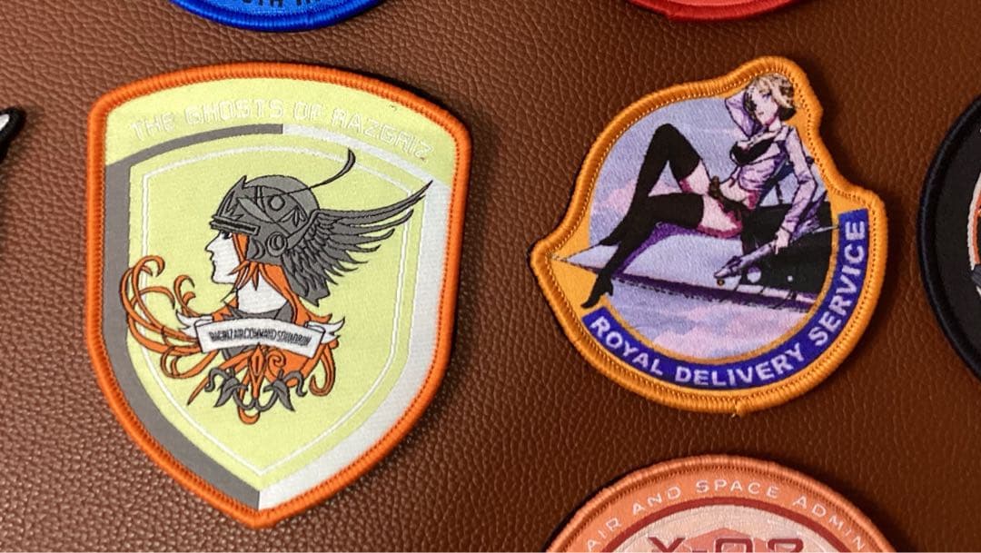 エースコンバット パッチ ベルクロ ワッペン10枚セット