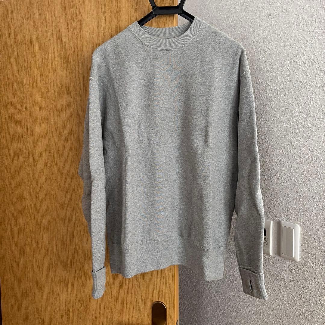 s*r様 Unlikely Split Raglan Sleeve Crew