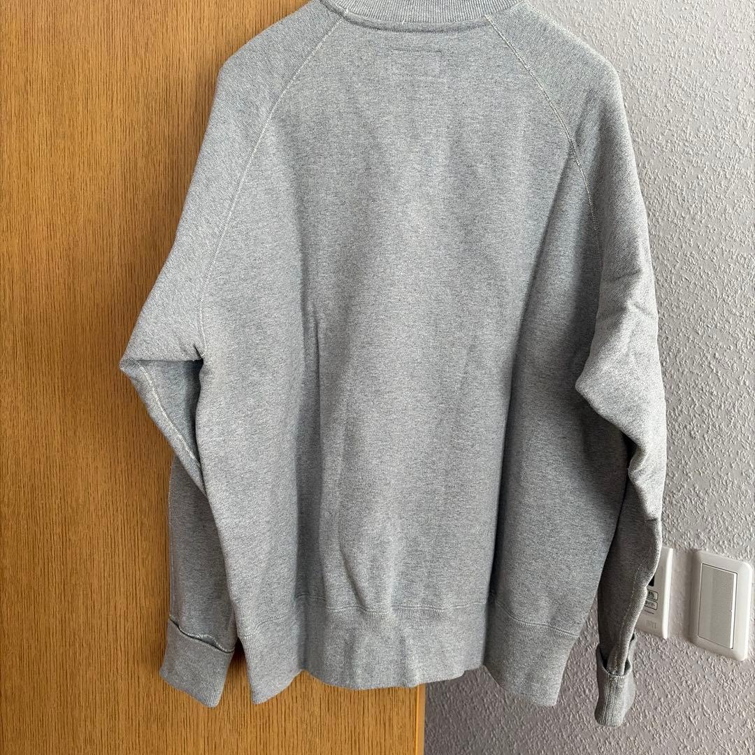 s*r様 Unlikely Split Raglan Sleeve Crew