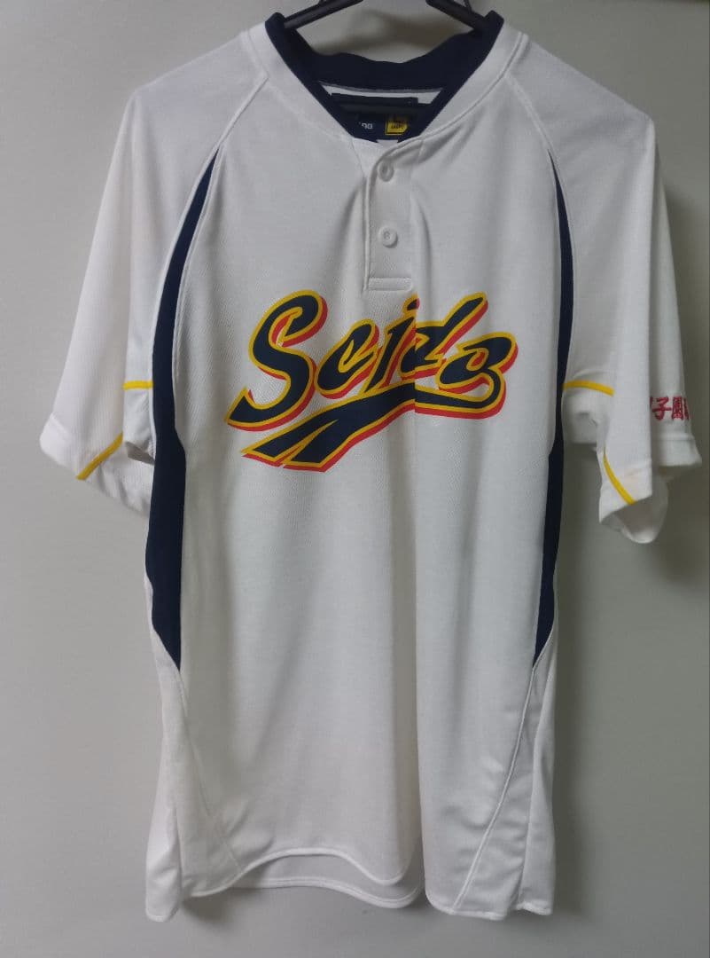 野球漫画ダイヤのA 青道高校野球部ミズノ ユニフォーム Tシャツ Mサイズ