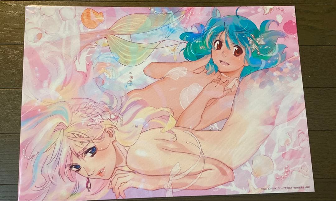 おしゃれマクロス　アートカード　シェリル　ランカ　マーメイド　おしゃれまくろす