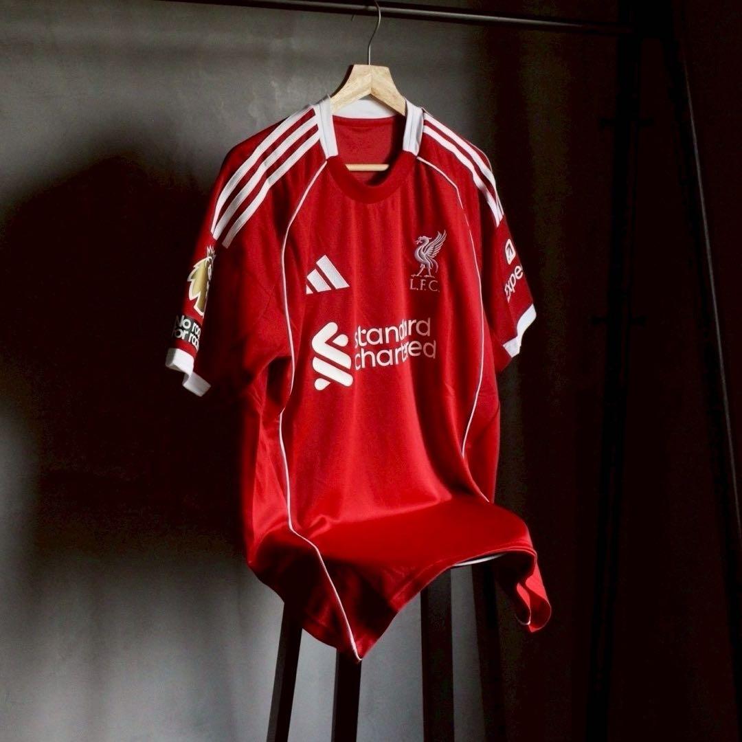 リバプール 25/26 ユニフォーム ホーム 正規品 フルパッチ 遠藤航