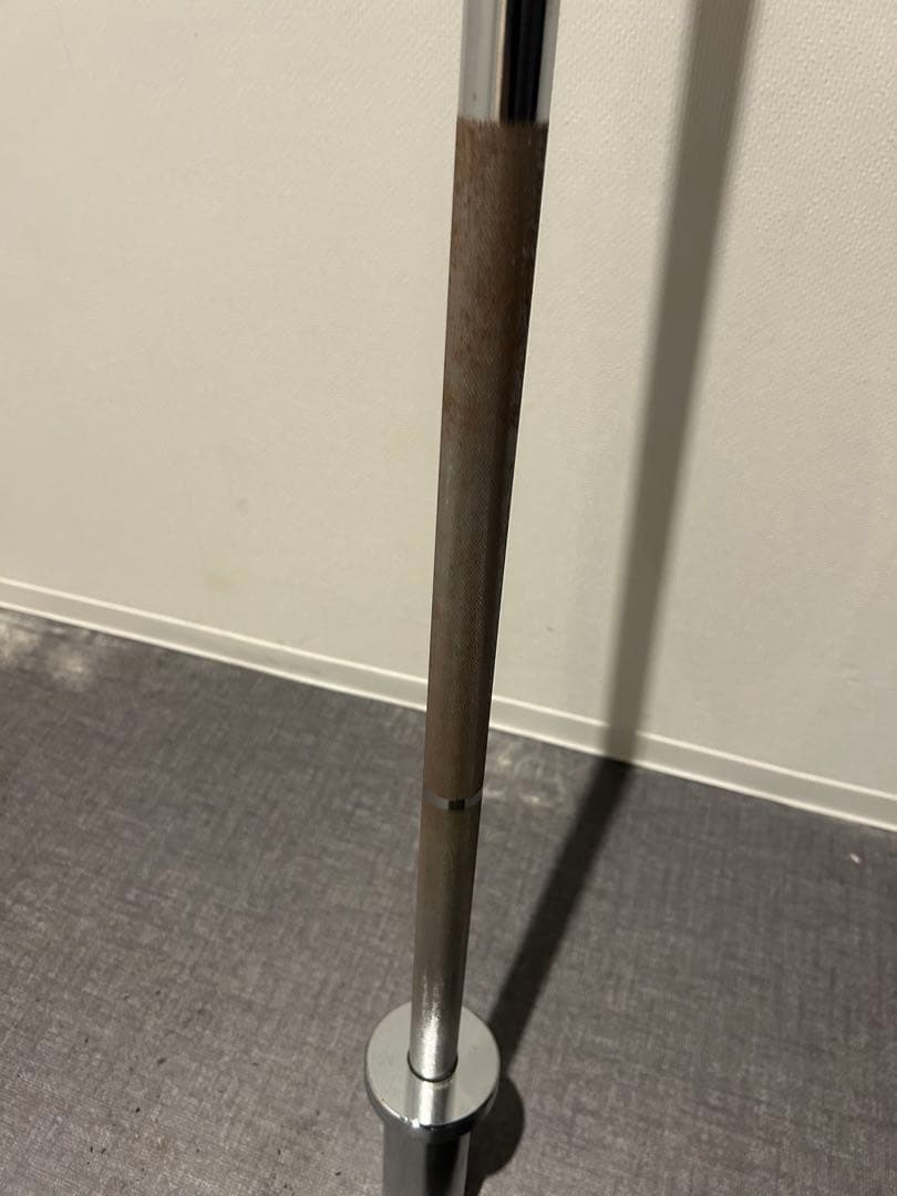 444 オリンピックシャフト バーベルシャフト 長さ168cm 直径50mm①