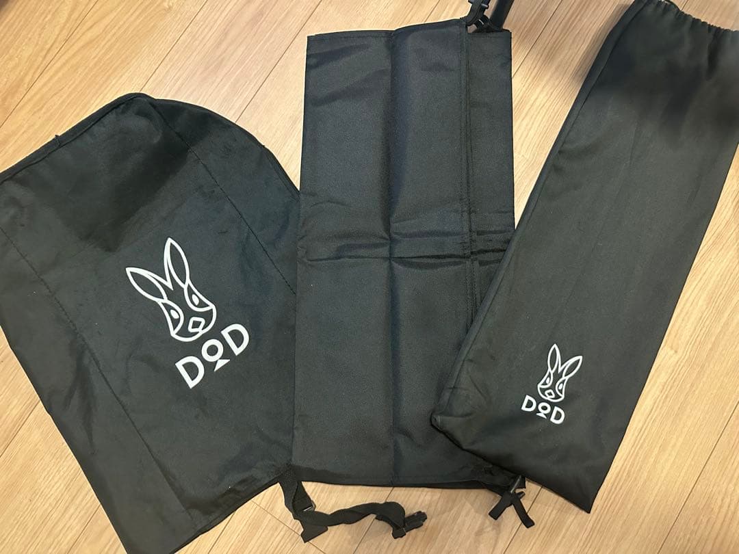 DOD 折りたたみ式キャリーワゴン　 折りたたみテーブル　セット