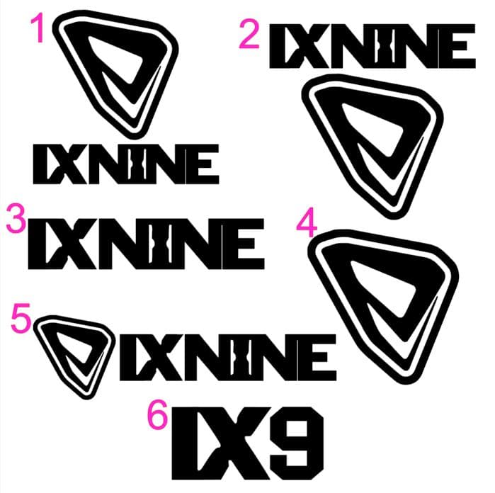 IXNINE　アイエックスナイン　ステッカー