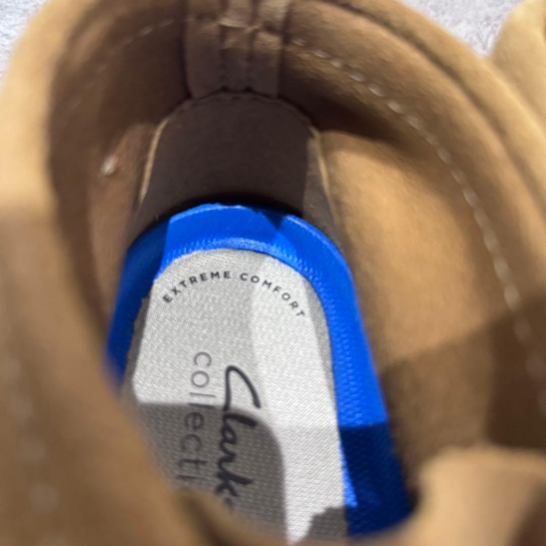 【未使用品】CLARKS クラークス　25 ワラビー　シェイカーブーツ　レザー