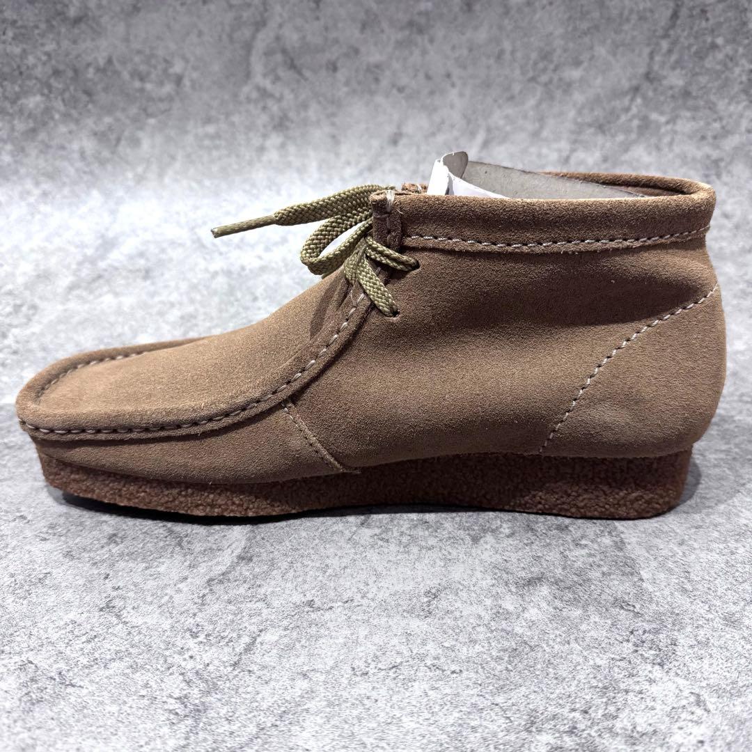 【未使用品】CLARKS クラークス　25 ワラビー　シェイカーブーツ　レザー