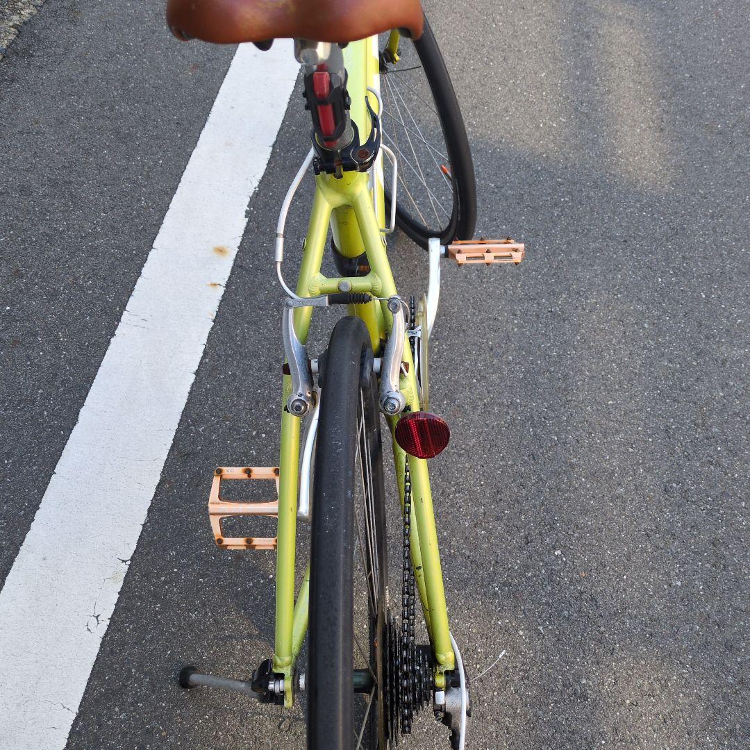 GIANT クロスバイク 3×8　ライムグリーン　杉並区引き取り限定