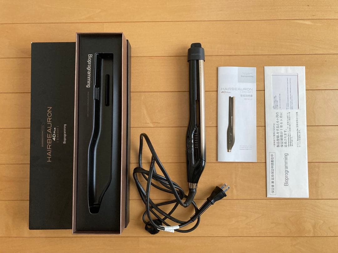 【ジャンク品】ヘアビューロン　4D Plus　ストレート