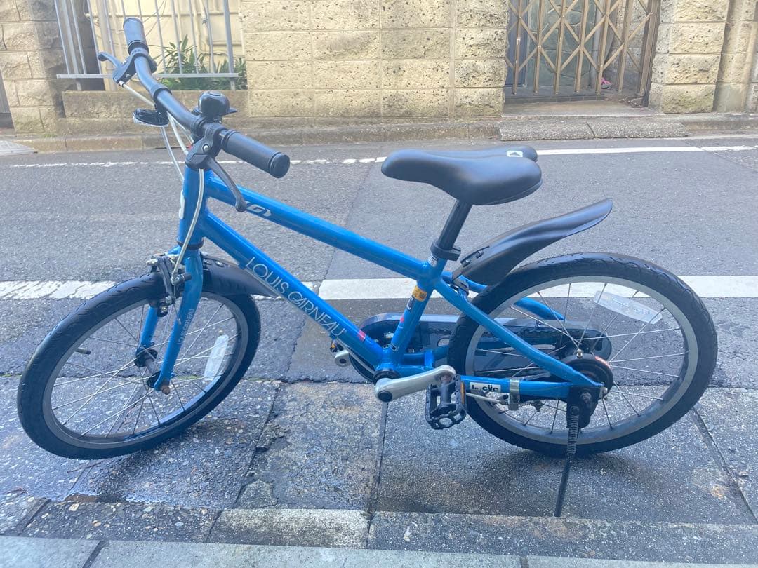 ルイガノ　青色 18インチ 子供用自転車
