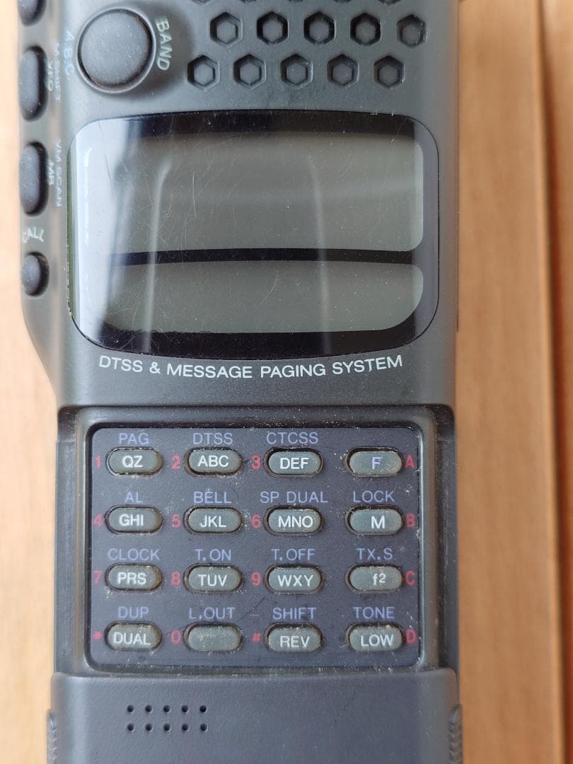 KENWOOD 受信機 TH-78 　ハンドマイク・シガーソケット電源付き