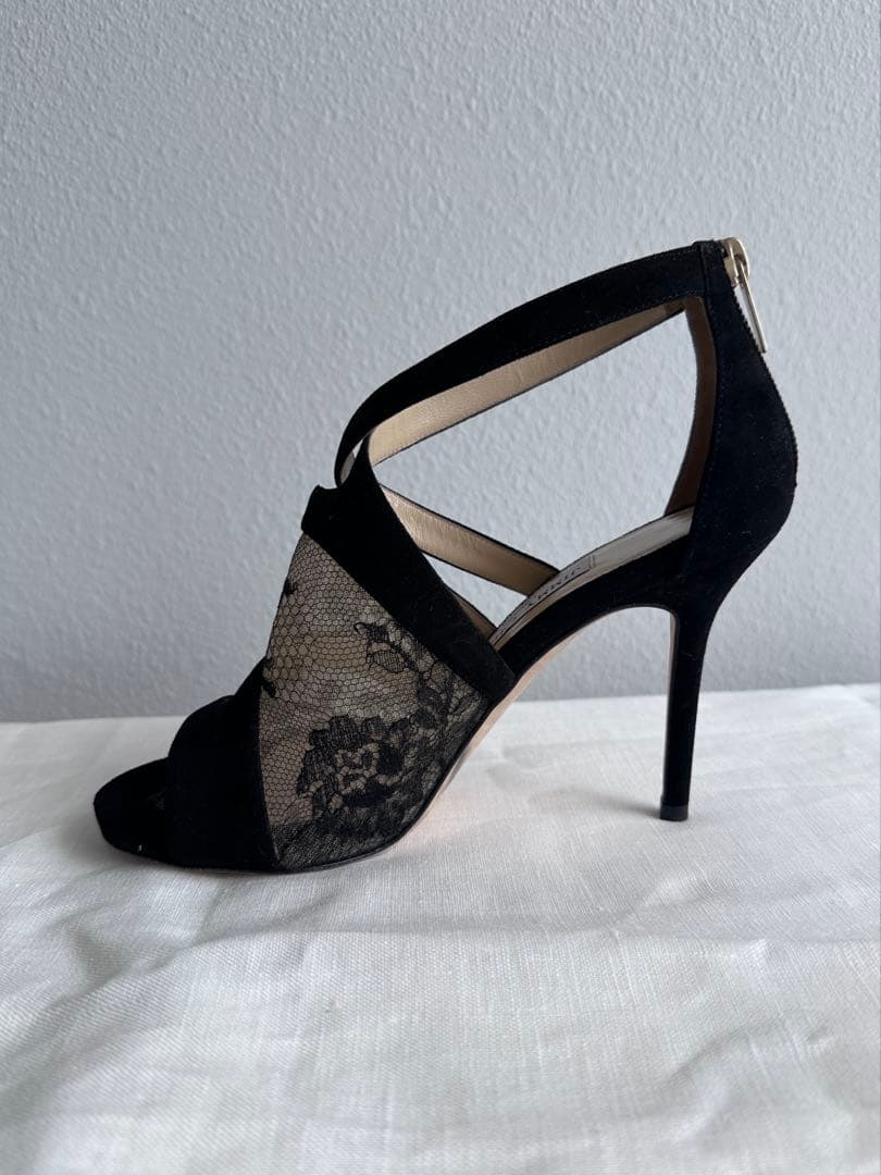 JIMMY CHOO ジミーチュウ サンダル35.5 【結婚式.フォーマル】