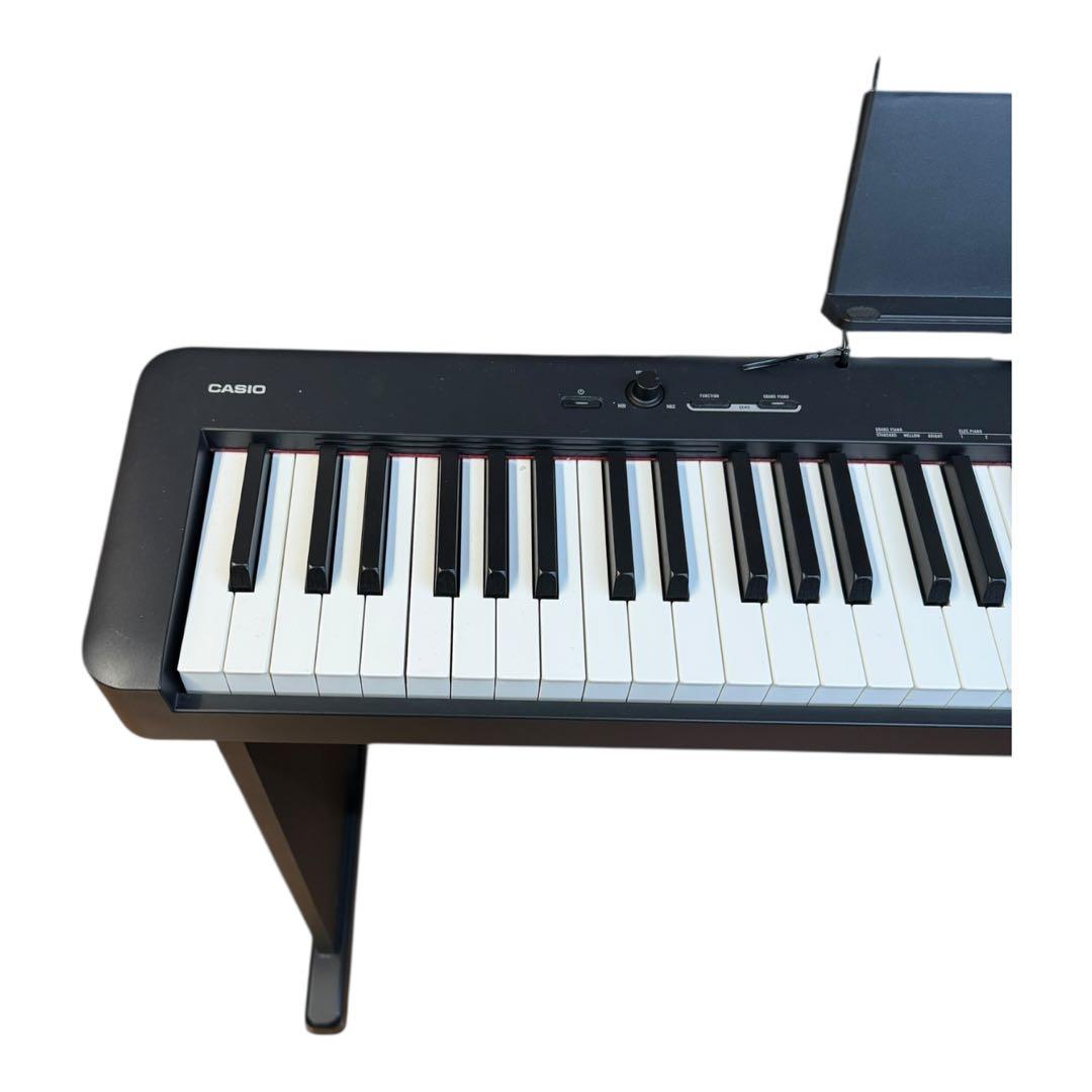 スタンド付き　CASIO カシオ 電子ピアノ 88鍵盤 CDP-S100BK