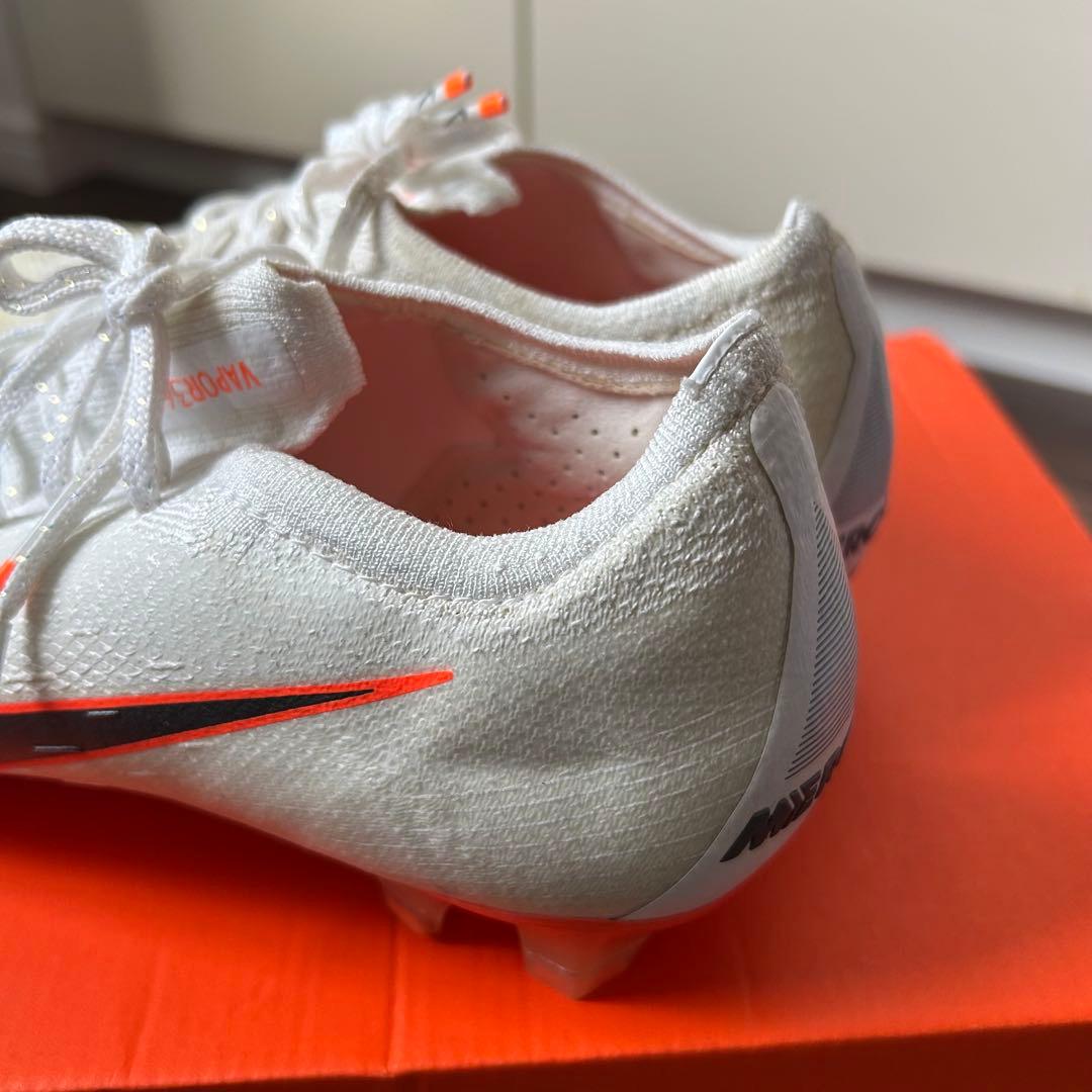 NIKE マーキュリアルヴェイパー12エリートFG 25.5cm ホワイト