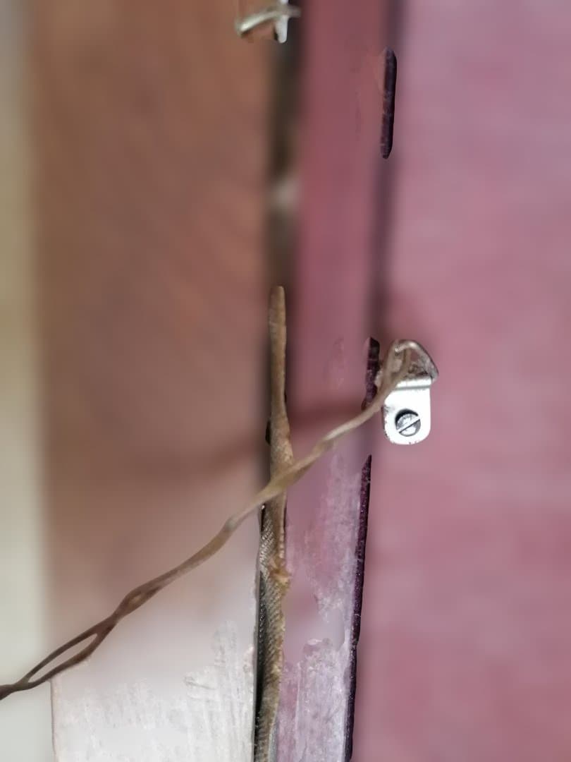 複製画「カミーユ・ピサロ　冬景色」　ヴィンテージ重厚な額付き