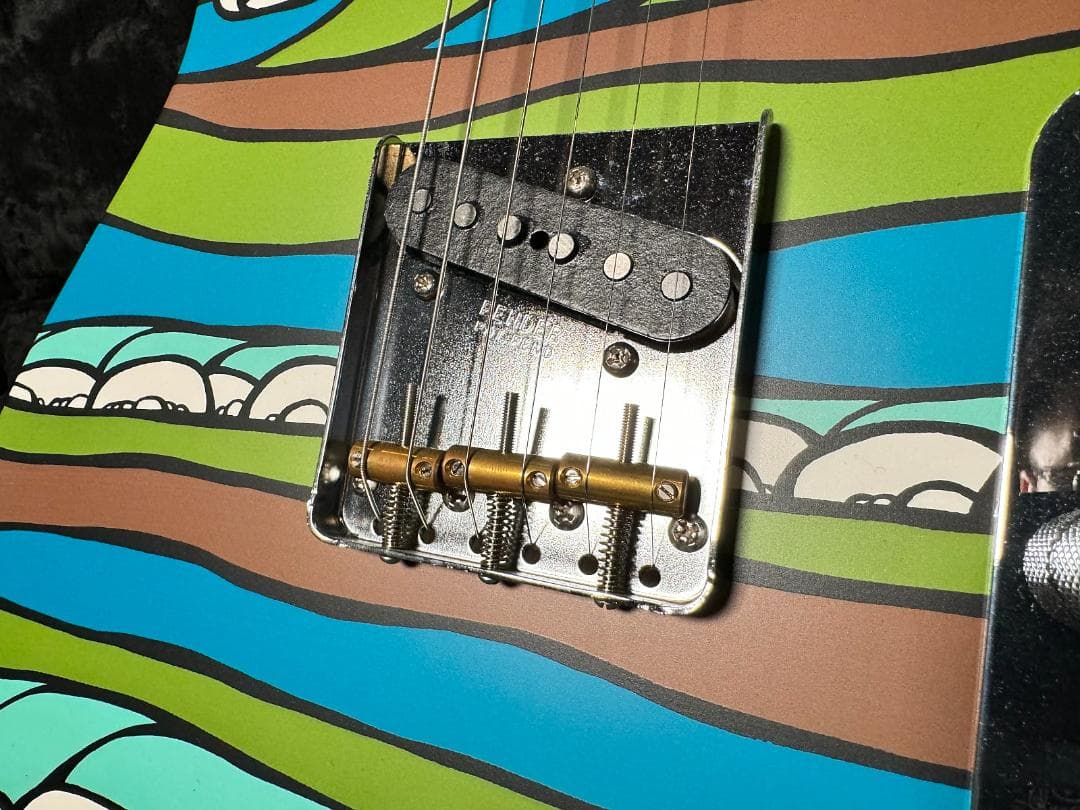 世界限定15本 Fender Art Canvas Heather Brown