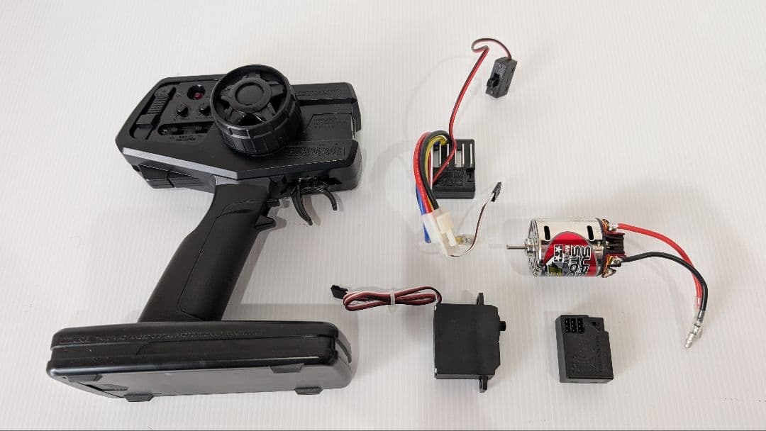 RCカー用メカセット一式　モーター付き