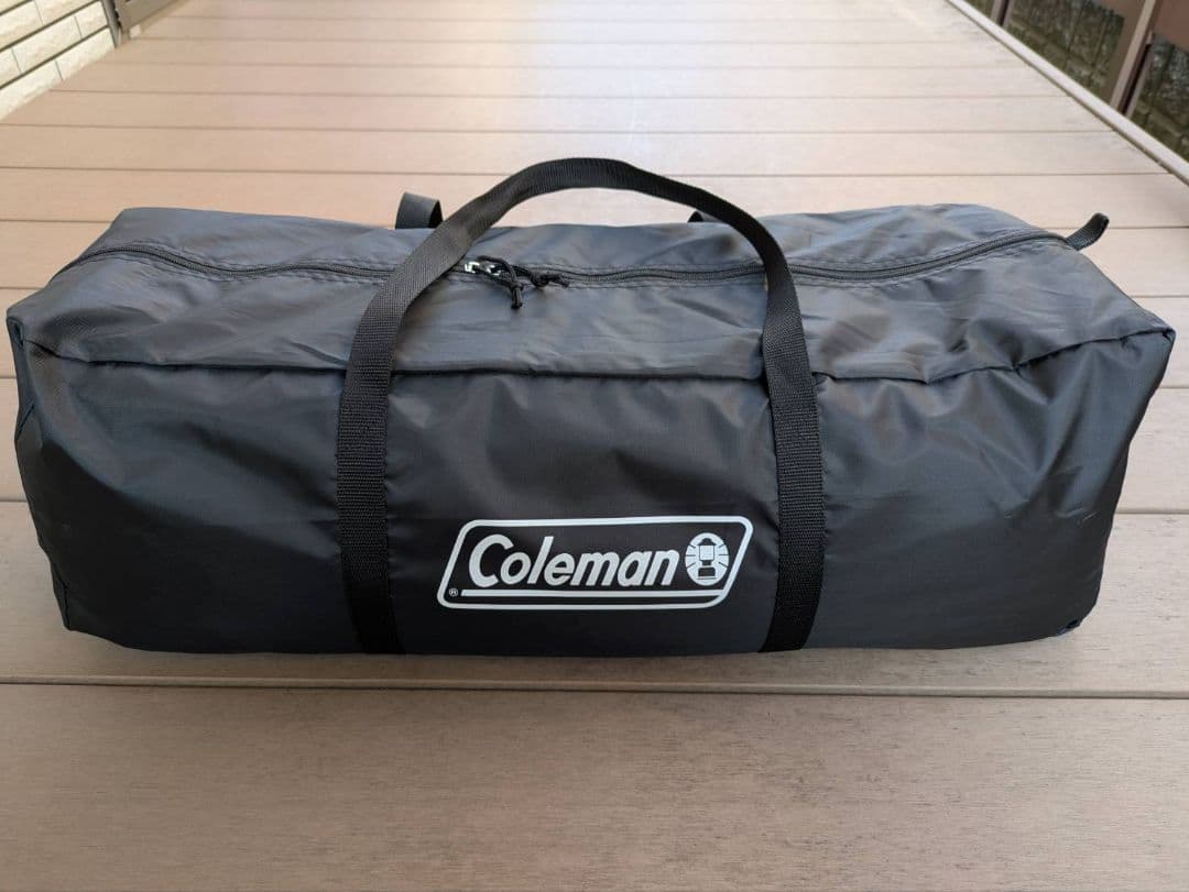 【美品】Coleman キャンプ ルーミーフロント２ルーム ベージュ