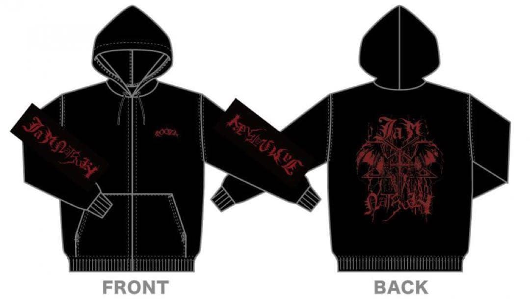 マドメド 那月邪夢 × QOOZA コラボパーカー