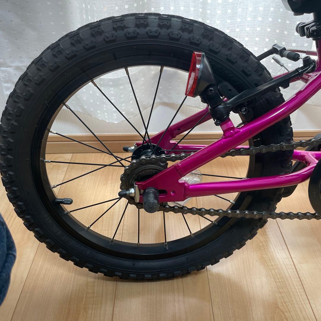 【室内保管/引取希望】ヨツバサイクル ゼロ 16インチ クリスタルピンク