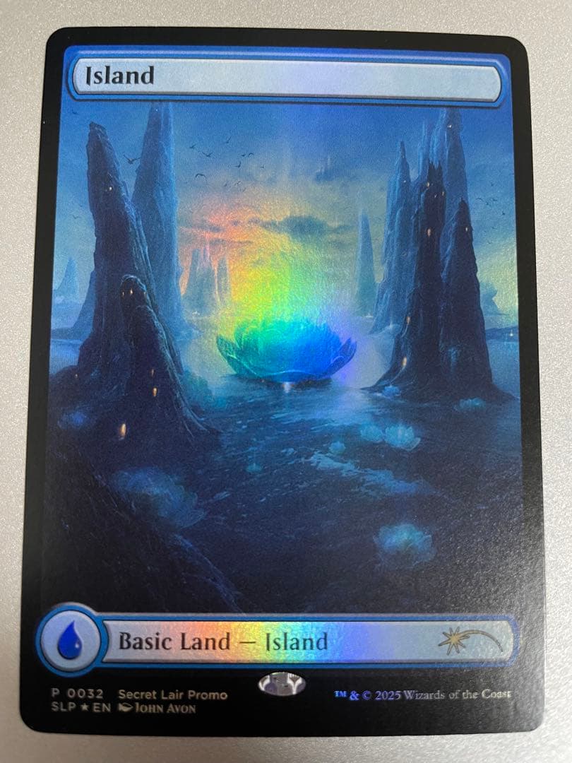 MtG 島 マジックコン 基本土地foil ④