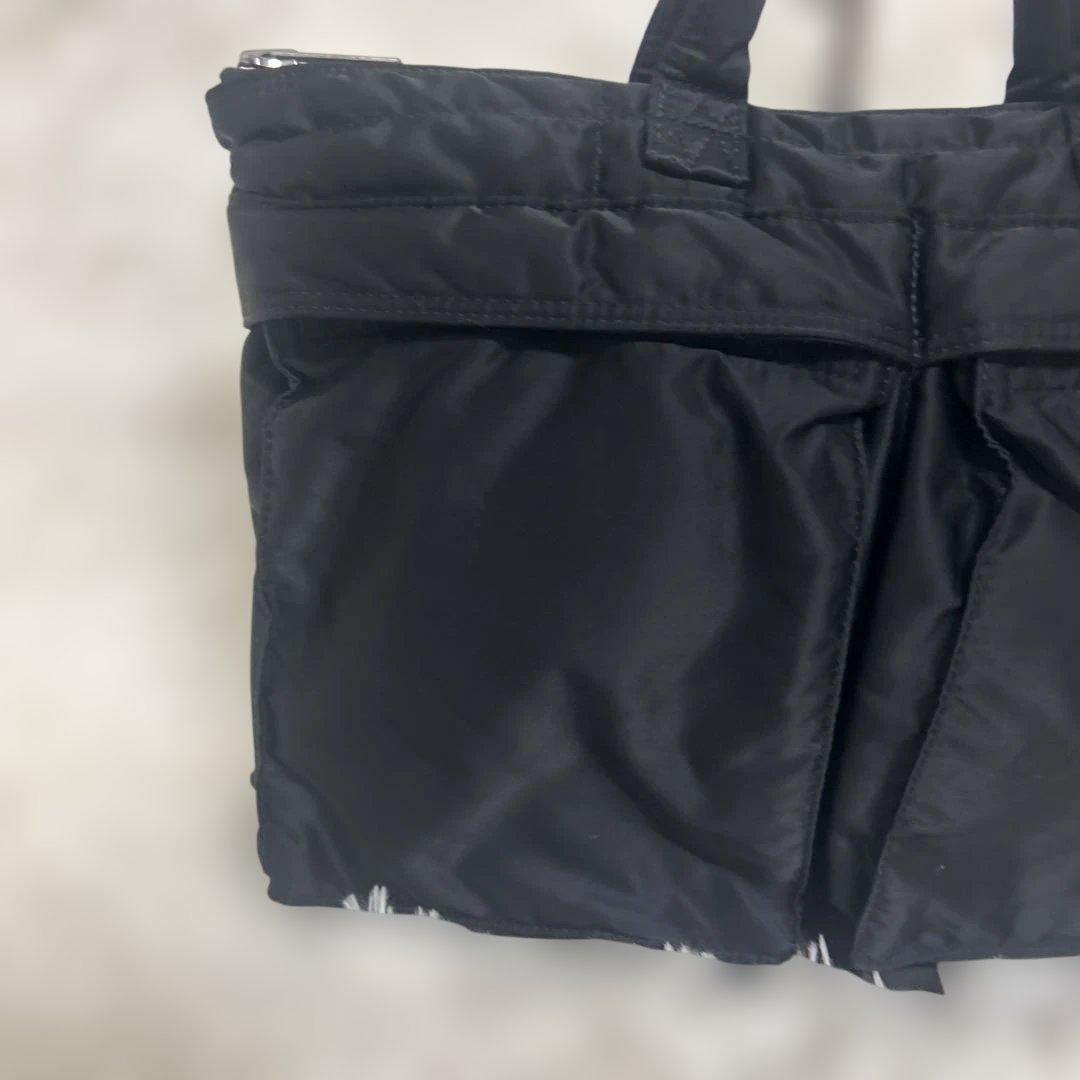 ✨極美品✨ポーター タンカー ショートヘルメットバッグ 黒 ナイロン A4収納