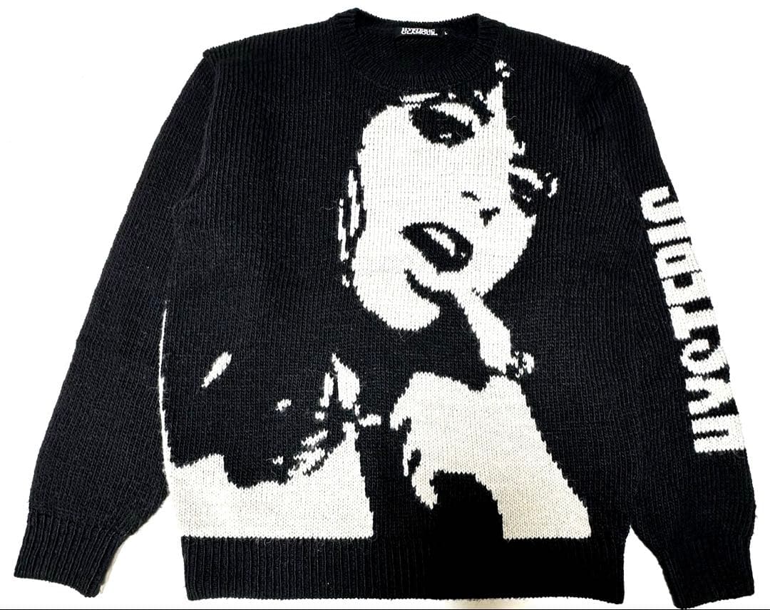 【極美品】HYSTERIC GLAMOURヒステリックグラマー ニット L 黒