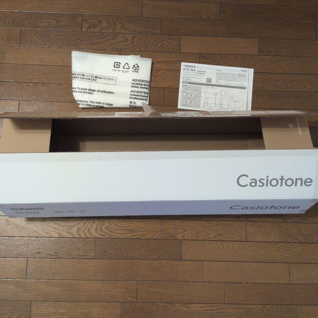 Casiotone（カシオトーン） ホワイト [61鍵盤]　CT-S1WE