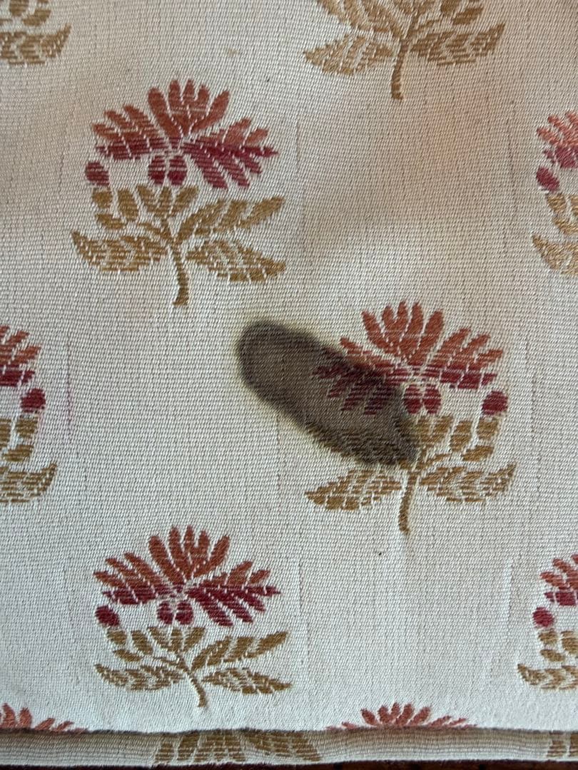 英国製 アンティーク ダイニングチェア 2脚 猫脚 透かし彫 クイーンアン様式