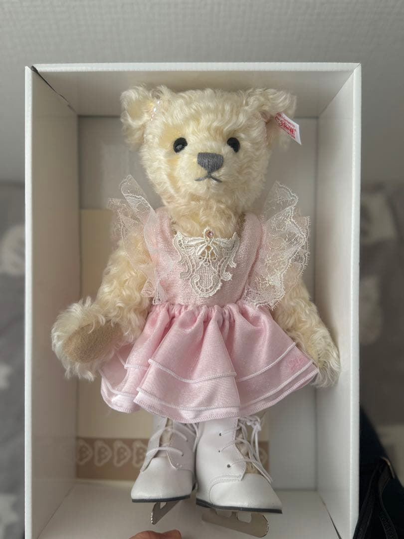 美品 シュタイフ社 テディベア トリノ2006 日本限定250体