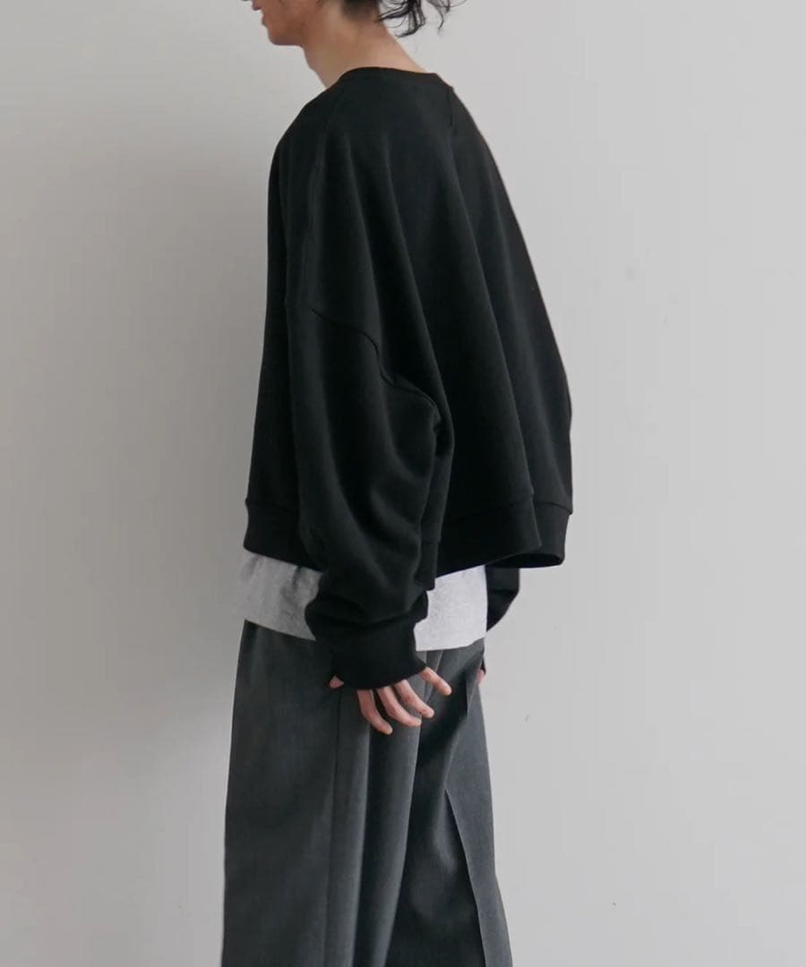 [新品] ENTIRE STUDIOS Box crew SOOT Mサイズ